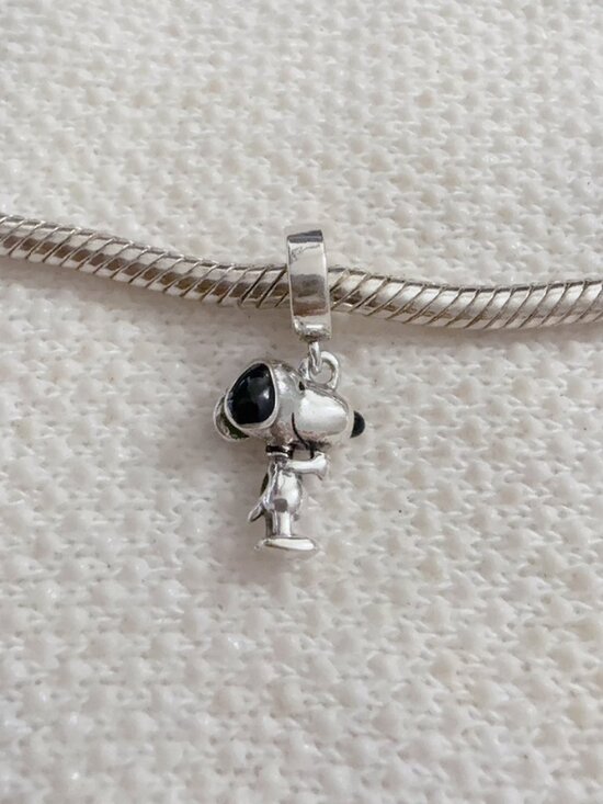 Jewelry - Peanut Snoopy Silver Charm For Pandora Bracelet Necklace